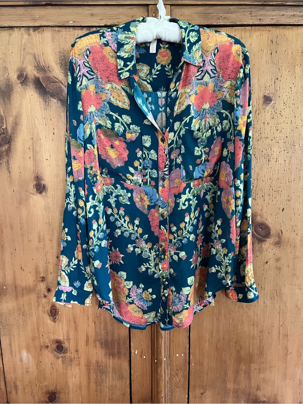 Anthropologie Pilcro Romy Relaxed Buttondown
